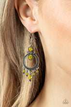 Load image into Gallery viewer, Palace Politics - yellow earring C033
