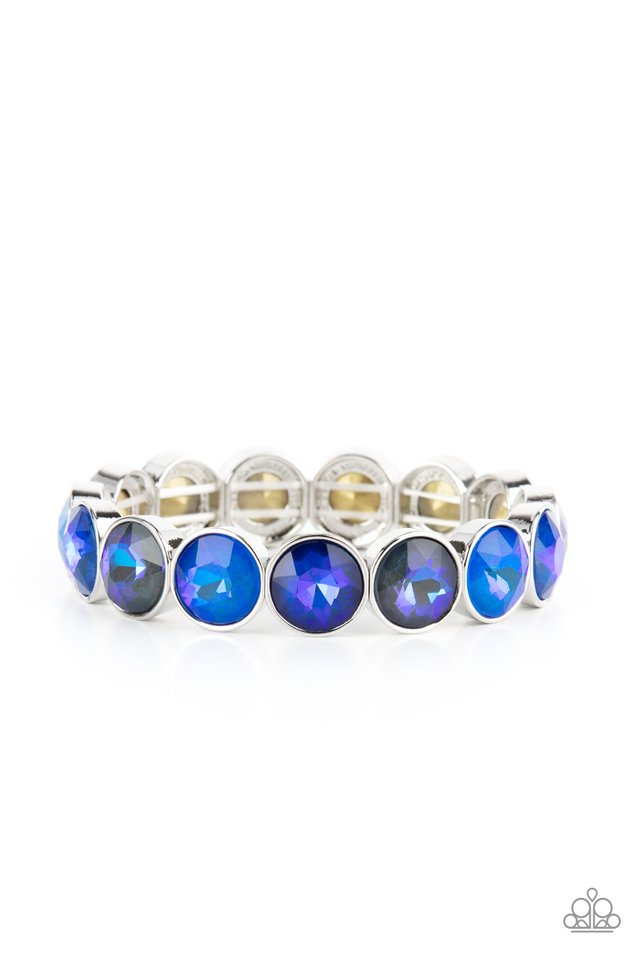 Radiant On Repeat - blue bracelet A086