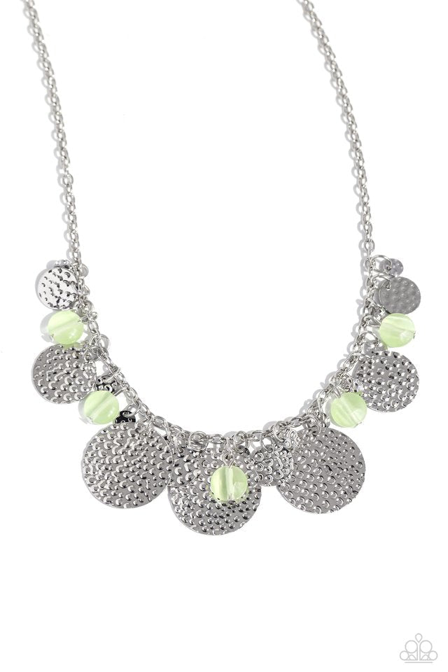 Radiant Review - Green necklace C026