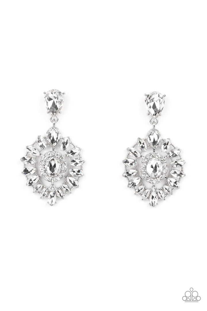 My Good LUXE Charm - White post earring AUG 2022 LOP E005