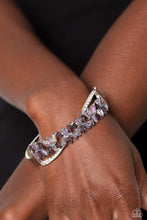 Load image into Gallery viewer, Timeless Trifecta - purple bracelet D080
