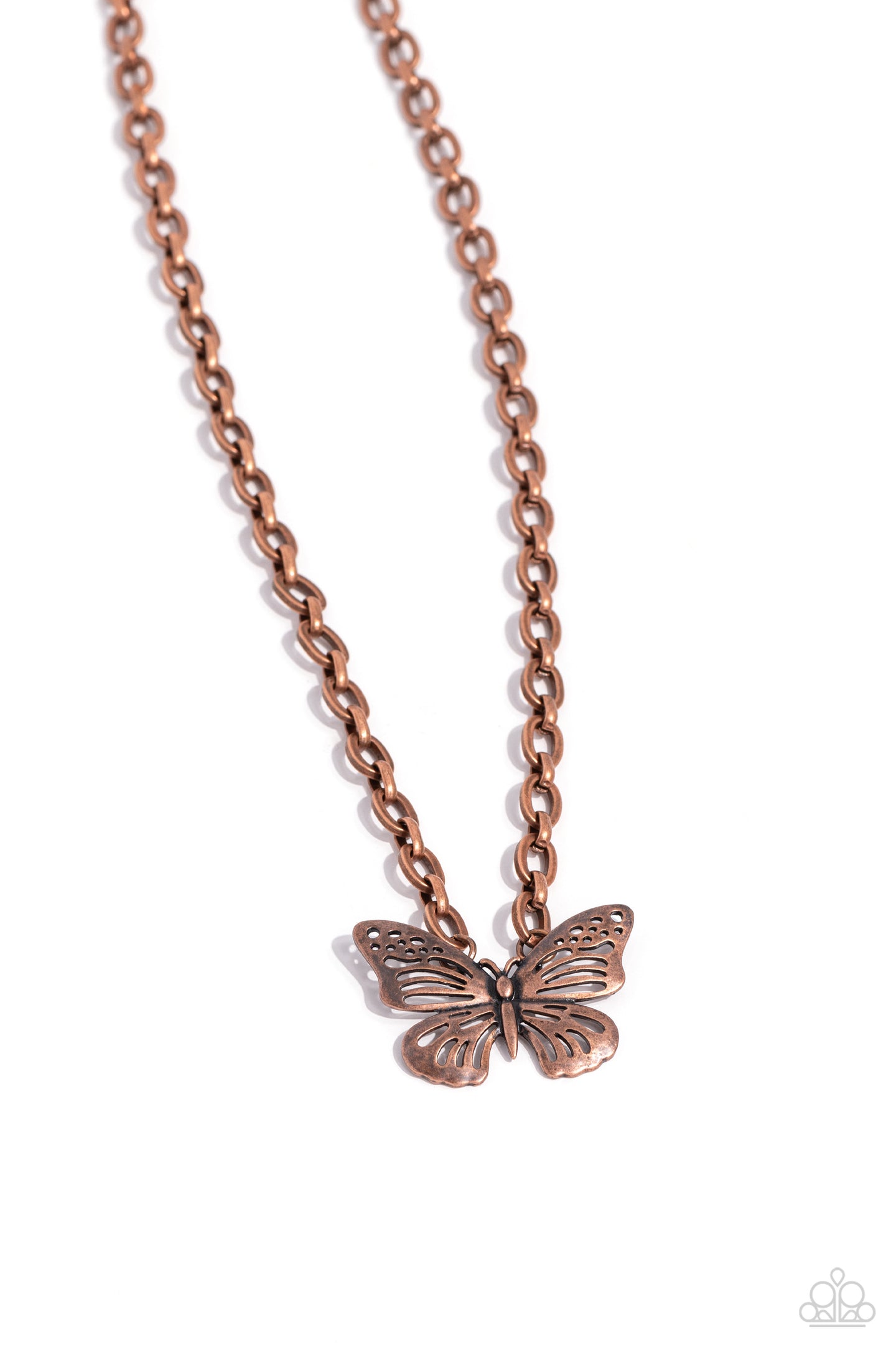 Midair Monochromatic - Copper necklace A025
