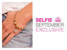 Load image into Gallery viewer, Selfie September gold bracelet Suitor Sequence D085

