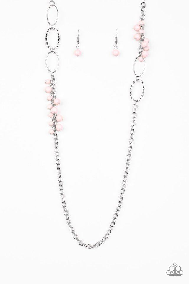Flirty Foxtrot - pink necklace D027