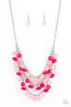 Load image into Gallery viewer, Fairytale Timelessness - pink necklace F010
