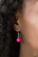 Load image into Gallery viewer, Beachside Babe - pink necklace D027
