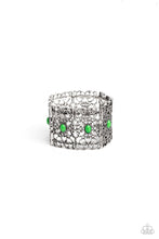 Load image into Gallery viewer, Fairest filigree - green bracelet A064
