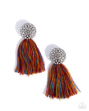 Load image into Gallery viewer, (Meet Your Match 2025 Exclusive) Yarn Yearbook - Multi post earring E095
