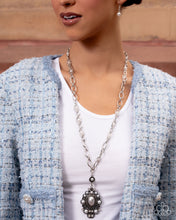 Load image into Gallery viewer, (Meet Your Match 2025 Exclusive) Vintage Selfie - White necklace E095
