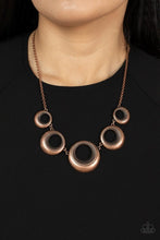 Load image into Gallery viewer, Solar Cycle - copper necklace C031
