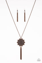 Load image into Gallery viewer, From Sunup to Sundown - copper necklace B028
