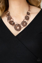 Load image into Gallery viewer, Industrial Envy - copper necklace A091
