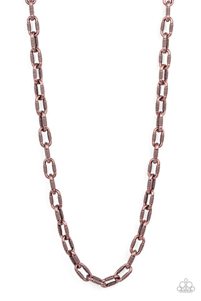 Rural Recruit - copper necklace A038