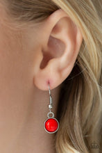 Load image into Gallery viewer, Tide Drifter - red necklace F010
