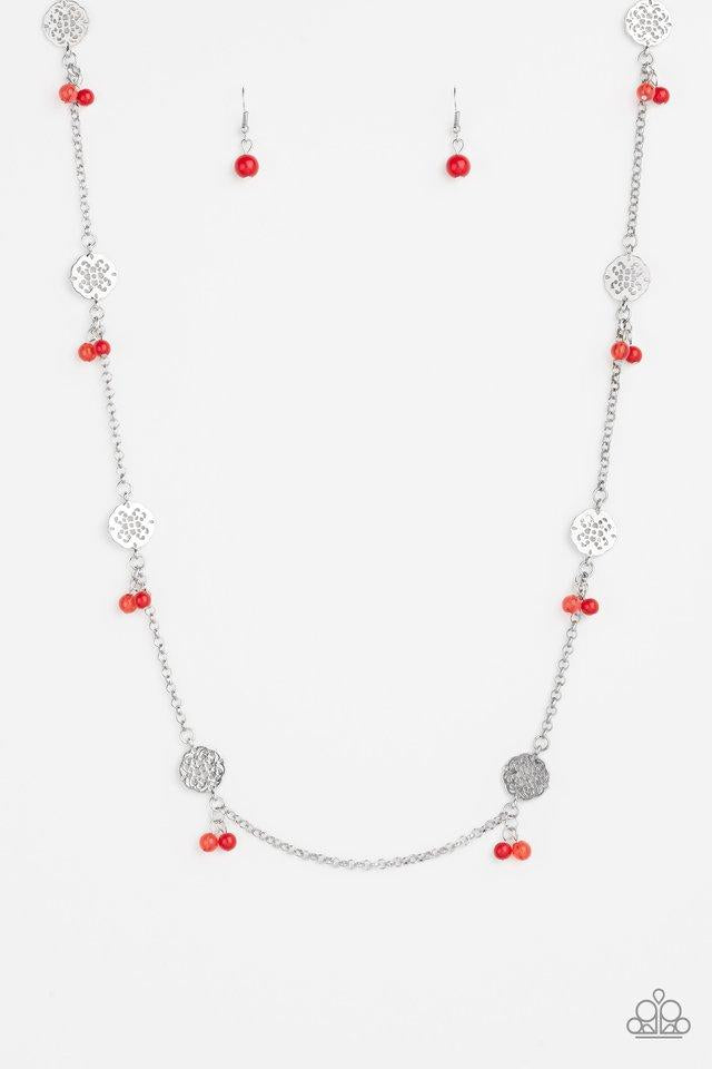 Color Boost - Red necklace A010