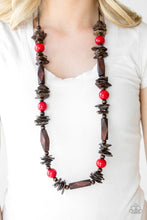 Load image into Gallery viewer, Cozumel Coast - Red necklace A063
