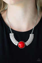 Load image into Gallery viewer, Egyptian Spell - Red necklace A034
