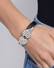 Load image into Gallery viewer, Romantic Rhapsody - White hinge bracelet A044
