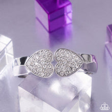 Load image into Gallery viewer, Romantic Rhapsody - White hinge bracelet A044
