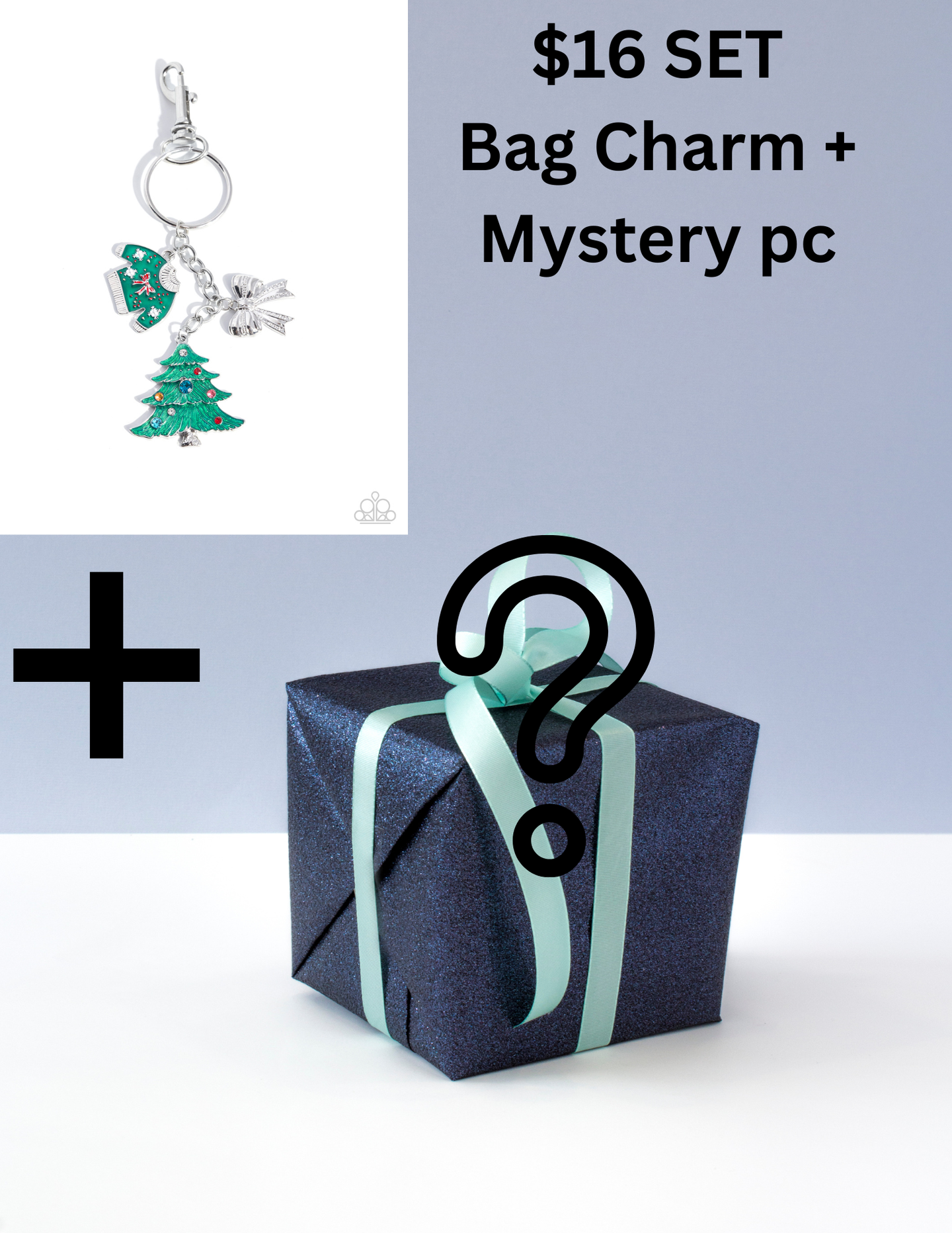 2 pc SET: Holiday Charm + Mystery pc C026