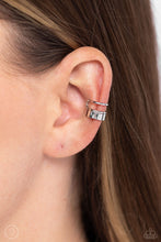 Load image into Gallery viewer, Never Look STACK - silver cuff earring D053
