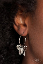 Load image into Gallery viewer, Butterfly Freestyle - Silver earring A095
