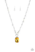 Load image into Gallery viewer, Queen Bling - Yellow necklace A043
