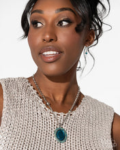 Load image into Gallery viewer, Manufactured Majesty - Blue necklace LOP Sep 2024 C026
