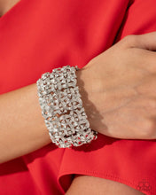 Load image into Gallery viewer, Woven Wardrobe - White bracelet C026

