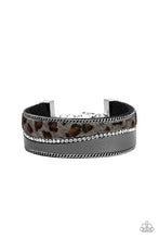 Load image into Gallery viewer, Flirtatiously Feline Silver urban bracelet A089

