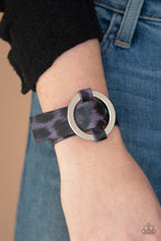 Load image into Gallery viewer, Jungle Cat Couture - Purple urban bracelet B092
