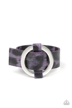Load image into Gallery viewer, Jungle Cat Couture - Purple urban bracelet B092
