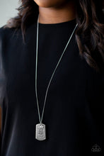 Load image into Gallery viewer, Home of the Free - White necklace A044
