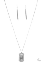 Load image into Gallery viewer, Home of the Free - White necklace A044
