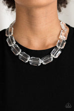 Load image into Gallery viewer, The ICE President - White necklace B029
