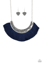 Load image into Gallery viewer, Might and Mane - Blue necklace A064
