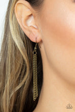 Load image into Gallery viewer, Rosy Redux - Brass necklace B099
