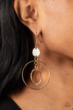 Load image into Gallery viewer, Mechanical Mecca - Gold earring B129
