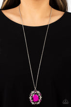 Load image into Gallery viewer, Noble Reflection - pink necklace B099
