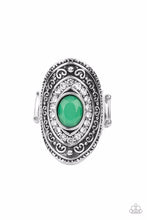 Load image into Gallery viewer, Entrancing Enchantment - Green ring B129
