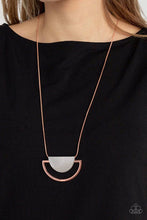 Load image into Gallery viewer, Lunar Phases - Copper Necklace B101
