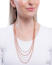 Load image into Gallery viewer, Lockdown Layers - Copper necklace G021
