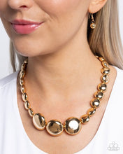 Load image into Gallery viewer, Reflective Roar - Gold necklace
