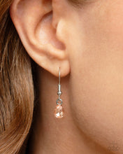 Load image into Gallery viewer, $16 SET: Botanical Bunch - orange necklace + matching ring E015
