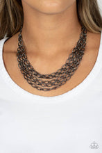 Load image into Gallery viewer, House of CHAIN - Black necklace 2052
