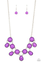 Load image into Gallery viewer, Very Valley Girl - purple necklace C029
