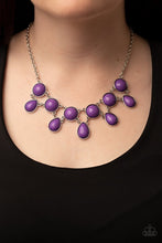 Load image into Gallery viewer, Very Valley Girl - purple necklace C029
