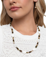 Load image into Gallery viewer, $16 SET: Coastal Cheerleader - Green Necklace + bracelet C002
