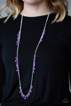 Load image into Gallery viewer, Miami Mojito - purple necklace 1593
