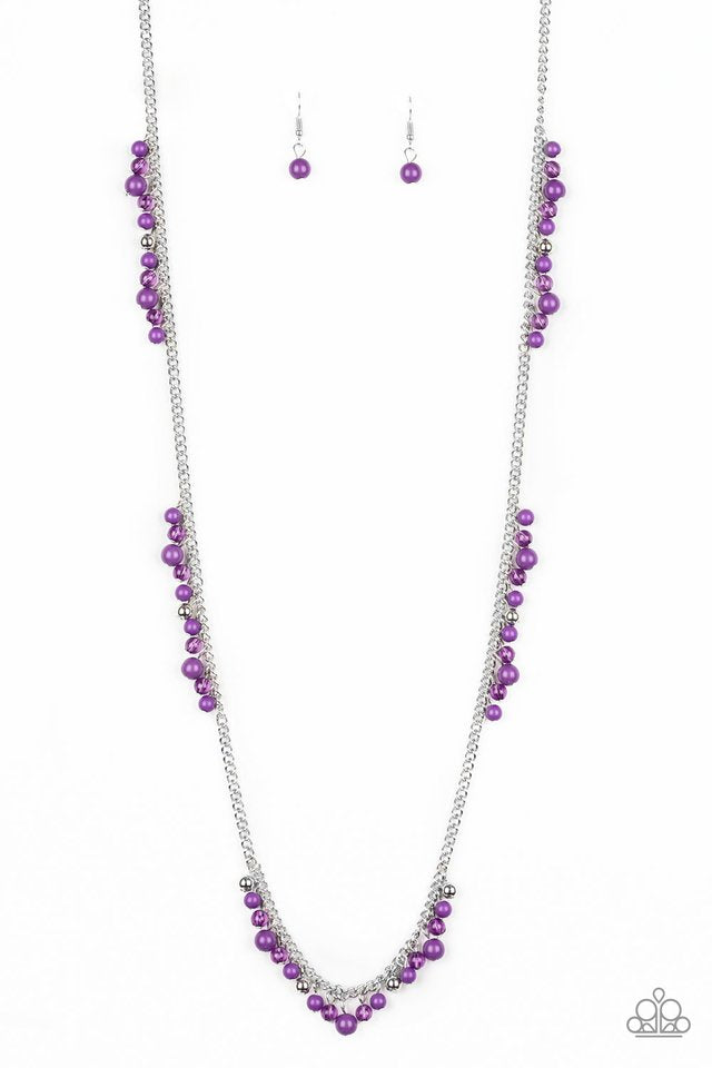 Miami Mojito - purple necklace 1593